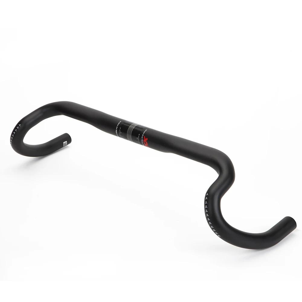 2025 nouveau guidon de gravier de carbone grande barre évasée Cycle cross guidon de vélo de route 38