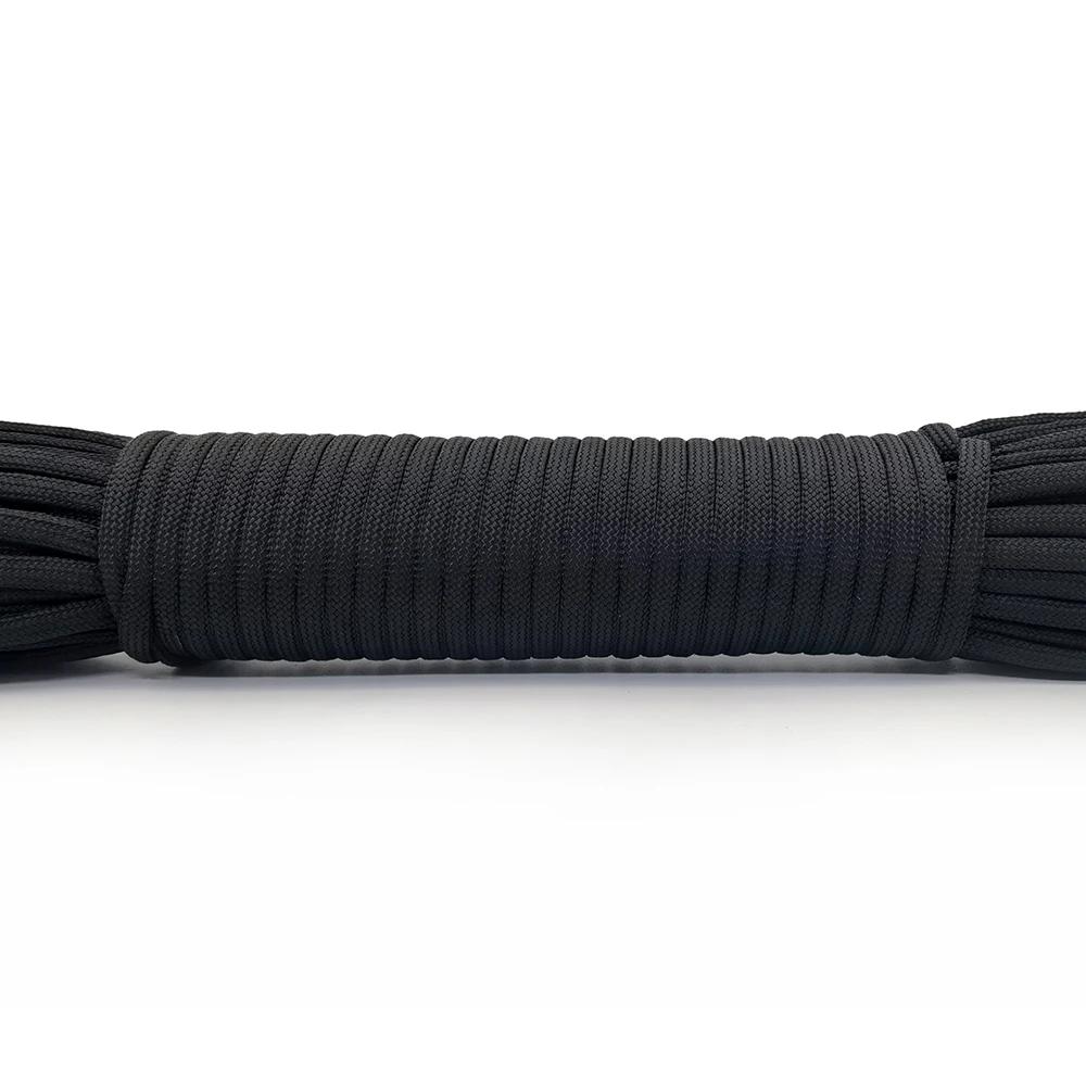 Paracorde à 7 noyaux de support, 4 tailles Dia.4mm, pour survie, Parachute, lanière, Camping, escala