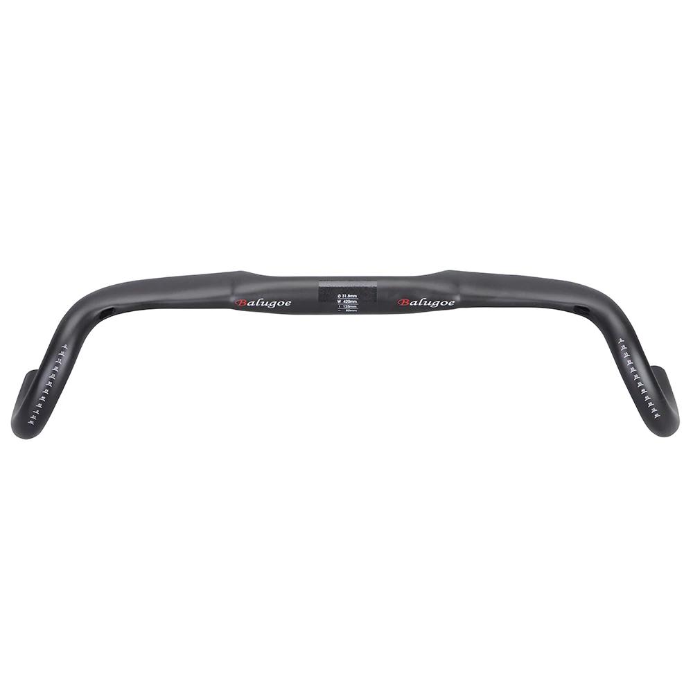 2022 nouveau guidon de gravier en carbone grande barre évasée guidon de vélo de route Cyclocross 400