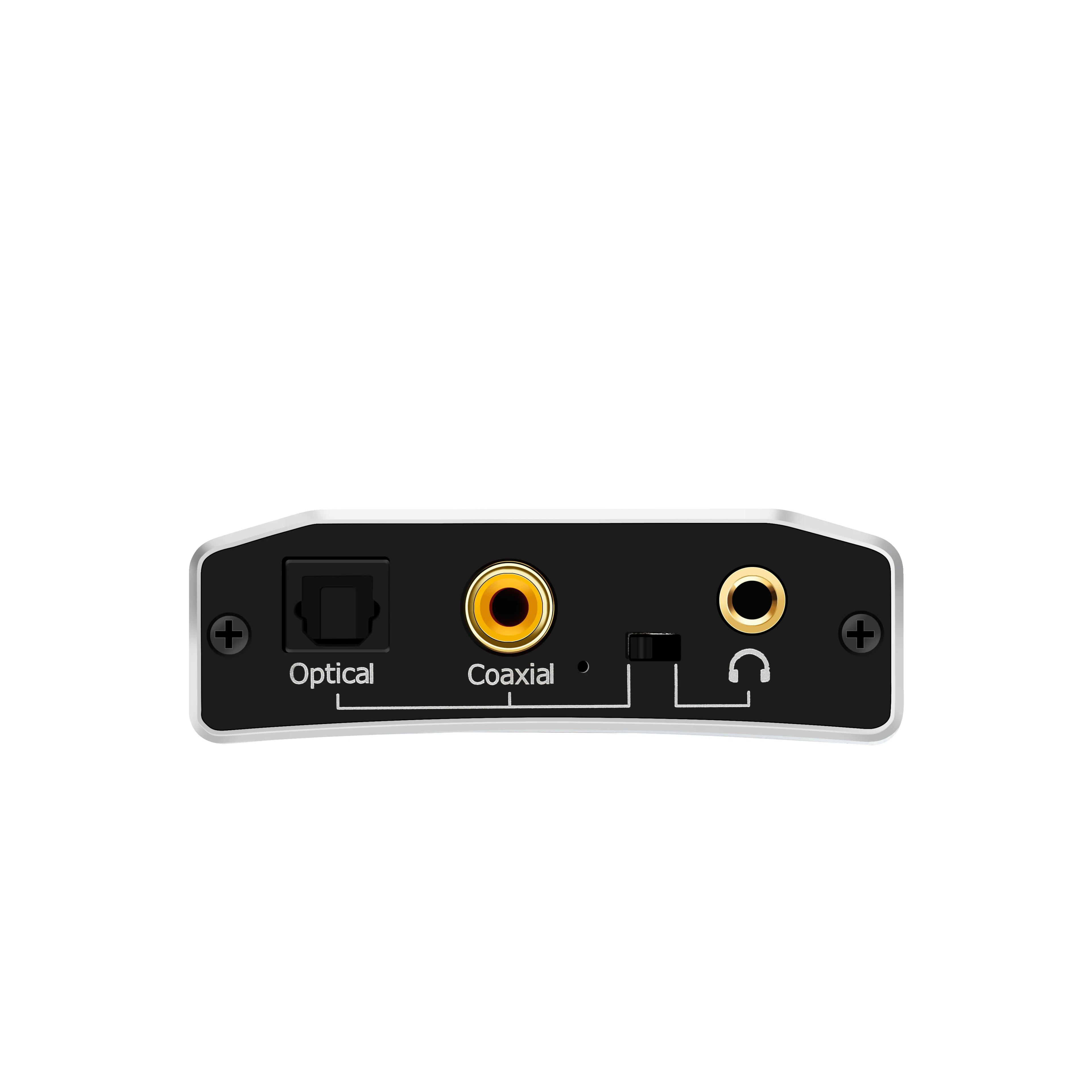 Reiyin DAC USB C vers convertisseur optique Coaxial analogique 3,5 mm adaptateur audio 192 kHz 24 bi