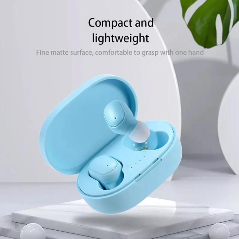 Écouteurs de sport sans fil Bluetooth TWS, casque stéréo, microphone avec boîtier de chargement, tél