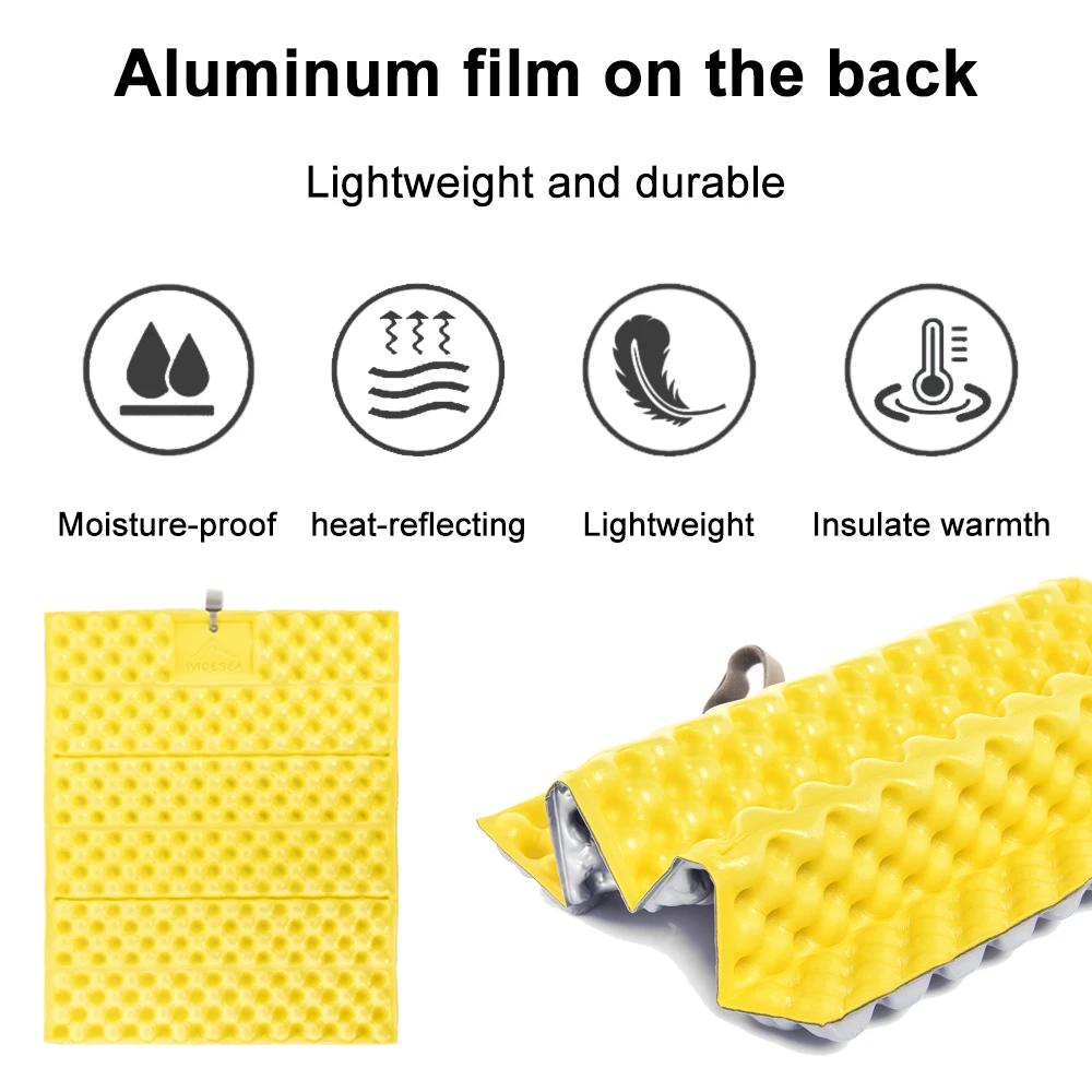 ESEA-Siège Pliable en Polymère, Ultraléger, Coussin de Pique-Nique, en Mousse XPE, Imperméable, pour