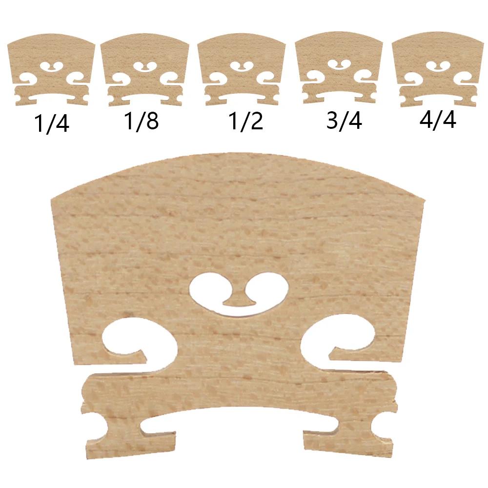 Pont de violon en bois d'érable, pour 4/4 – 3/4-1/2-1/4-1/8, accessoires d'instruments musicaux, cor