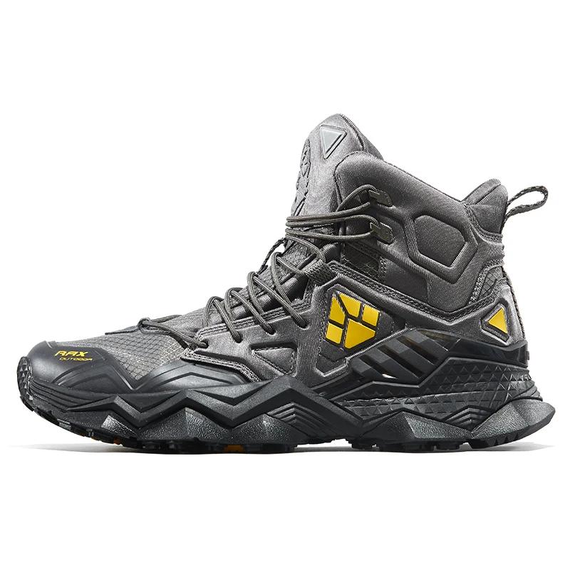 Rax-Chaussures de Randonnée Imperméables pour Homme, Bottes d'Escalade en Plein Air, de Camping, de