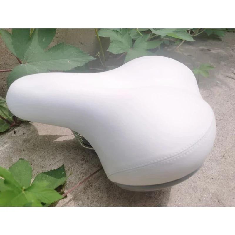 Selle de vélo blanche avec ressort, pour vélo de ville, 03/commConsulImaging Parts
