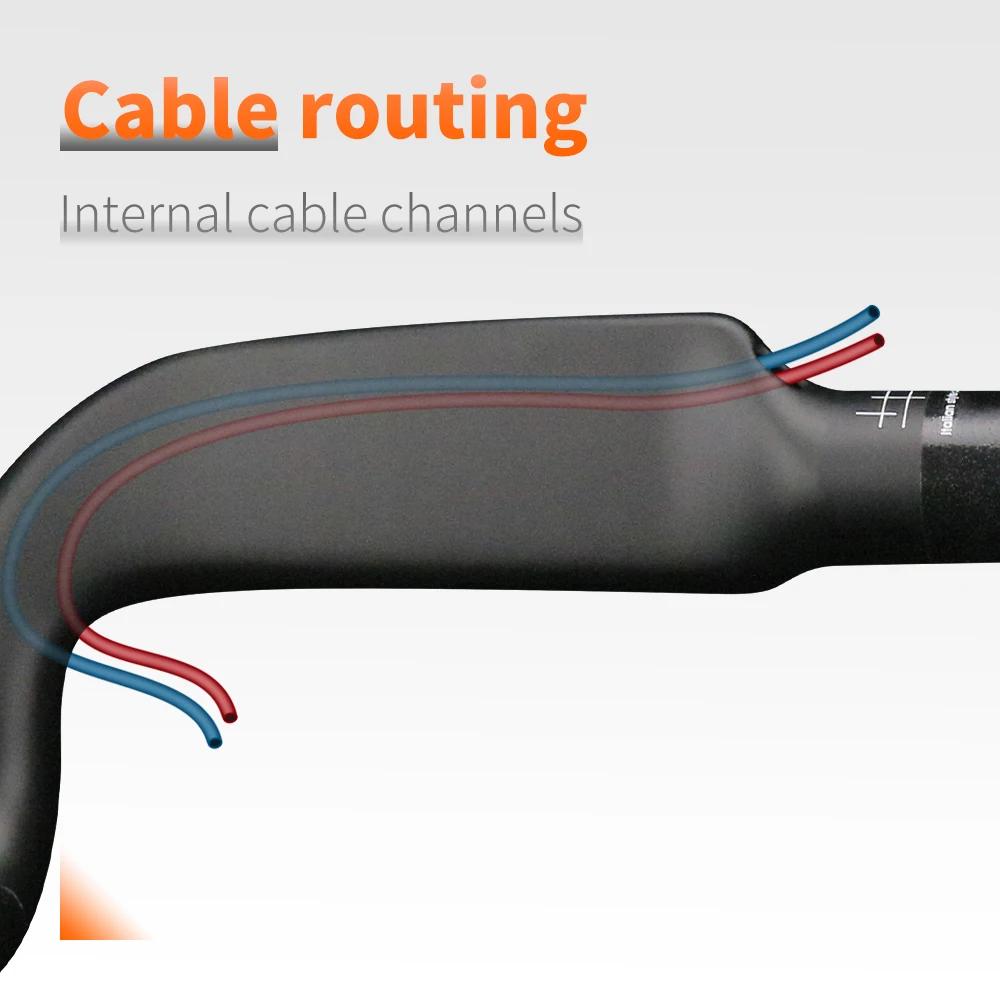 RXL SL vélo carbone route guidon vélo course carbone 31.8 routage interne Angle extérieur barres de