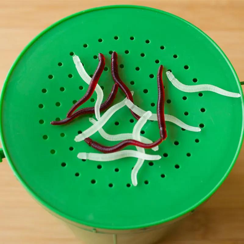 Lot d'appâts artificiels réalistes en silicone pour la pêche, pack de leurres souples pour attraper