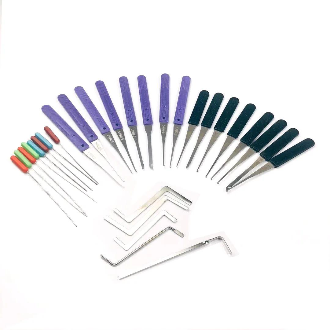 Kit d'outils flacon de serrurier pour la famille, clé cassée, ensemble d'outils de retrait avec tens