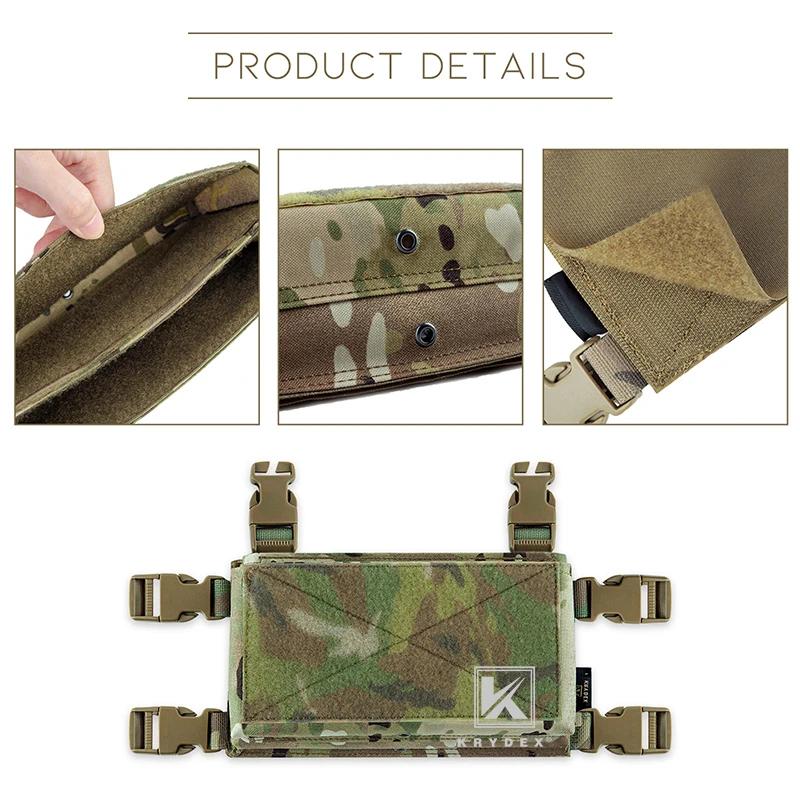 KRYDEX – châssis de Micro combat tactique MK3, panneau avant de Style Spiritus pour plate-forme de p