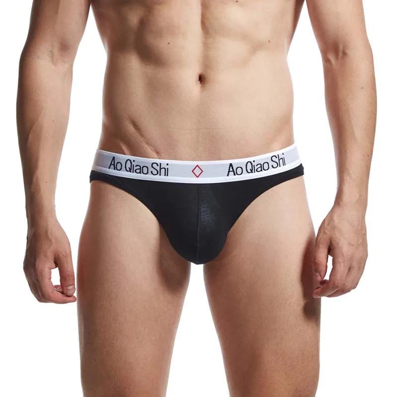 Sous-vêtements respirants pour hommes, culotte masculine, caleçon, bien-être, U powder, slip, slip s