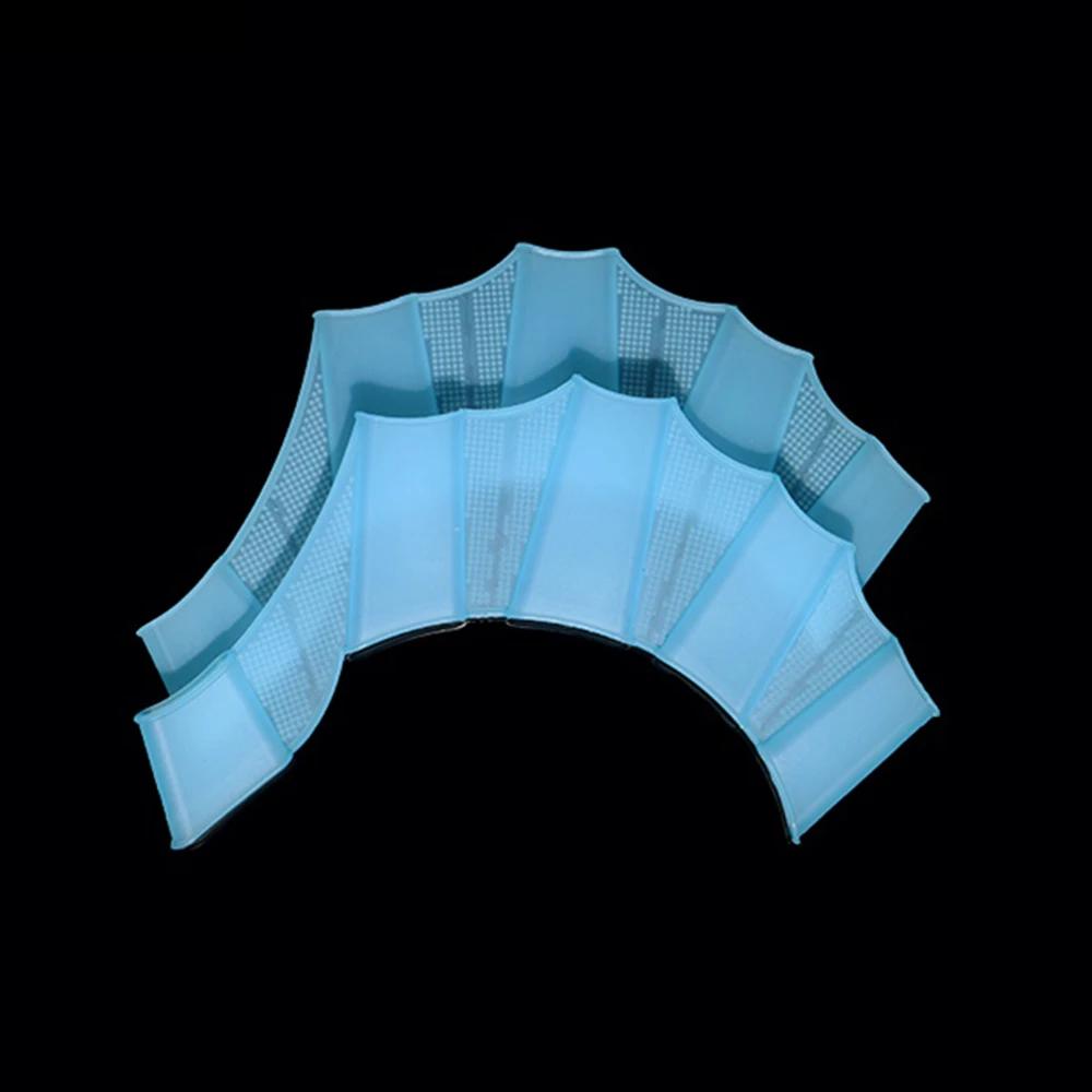 Palmes de natation en silicone pour hommes femmes et enfants, palmes palmées, gants palmées, équipem