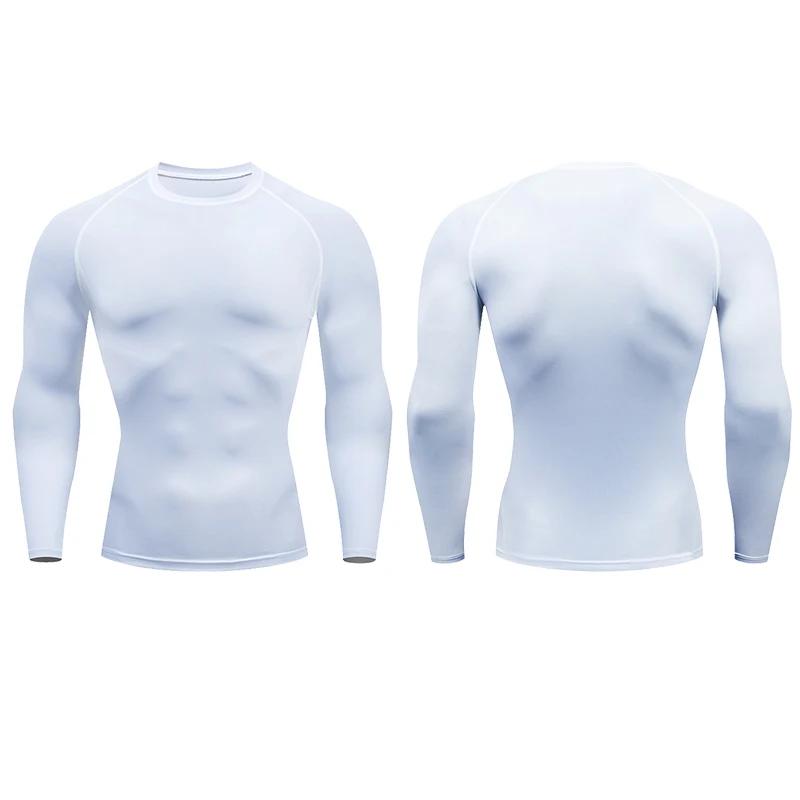 T-shirt sport manches longues homme Rashgard - Vêtement fitness coupe sèche pour running et entraînement