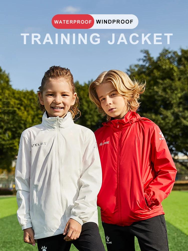 KELcloser-Veste d'entraînement de football pour homme, sweat à capuche GNE, survêtement coupe-vent,