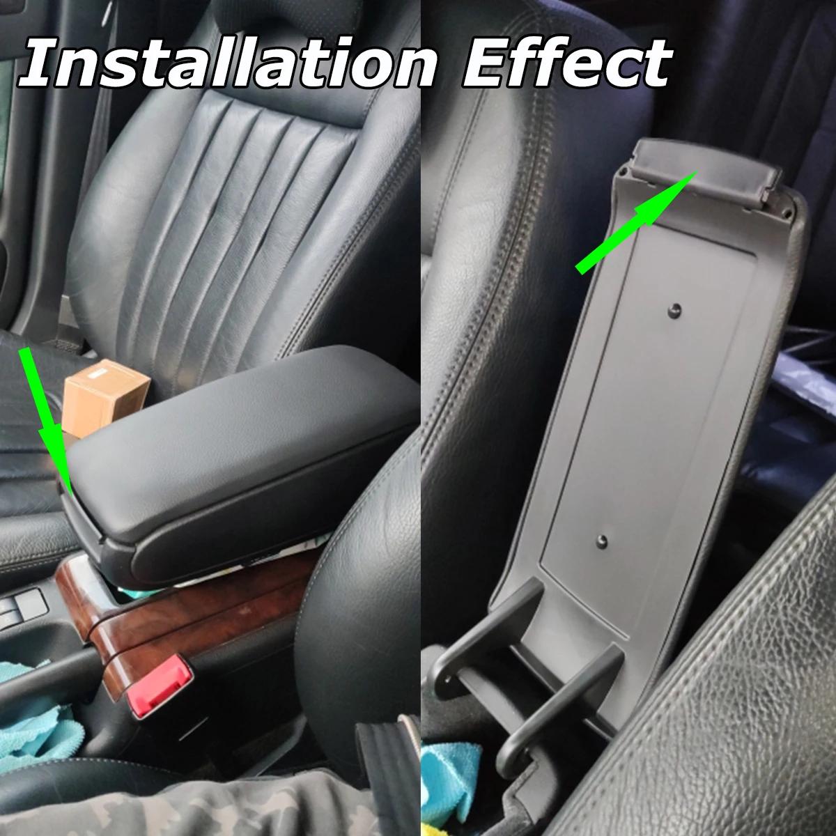Couvercle d'accoudoir de voiture, capuchon de Console centrale, couvercle de loquet, Clip de capture