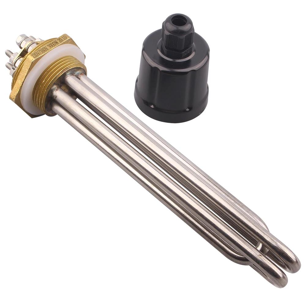 Élément chauffant d'eau par Immersion 220v/380V, chauffage électrique de brasserie SUS304, résistanc