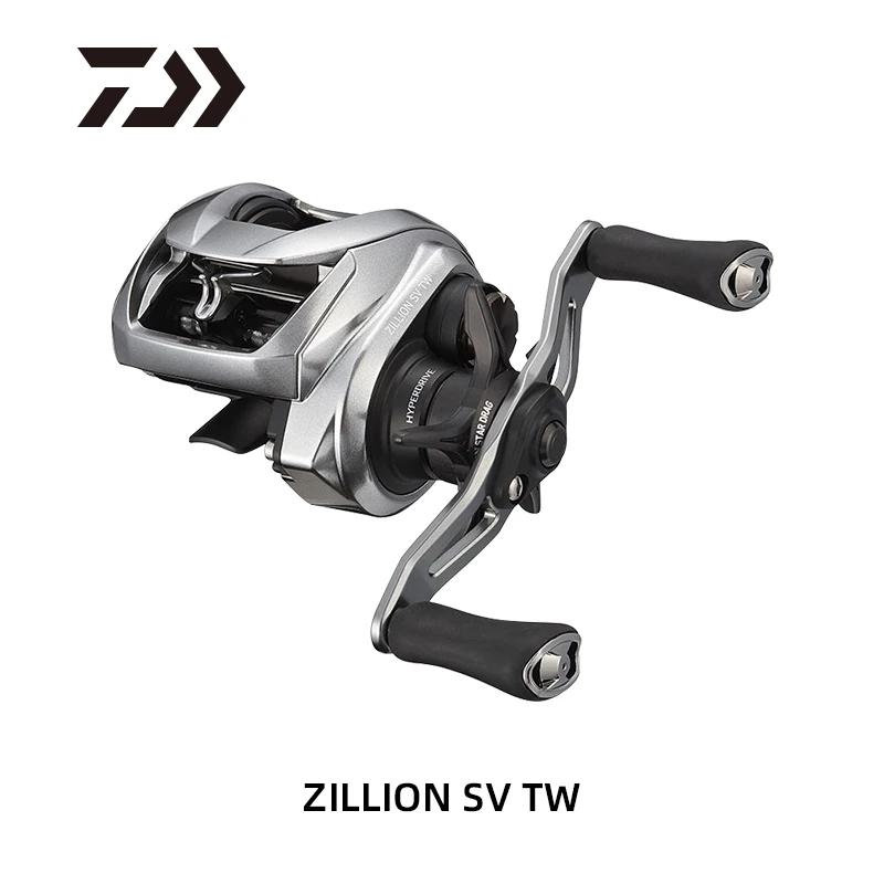 DAIWA-Moulinet de pêche ZILLION SV TW G Baitcast, 8 + 1BB, Gear Ratio 2021, 6.3, 7.1, Max Drag 5KG,