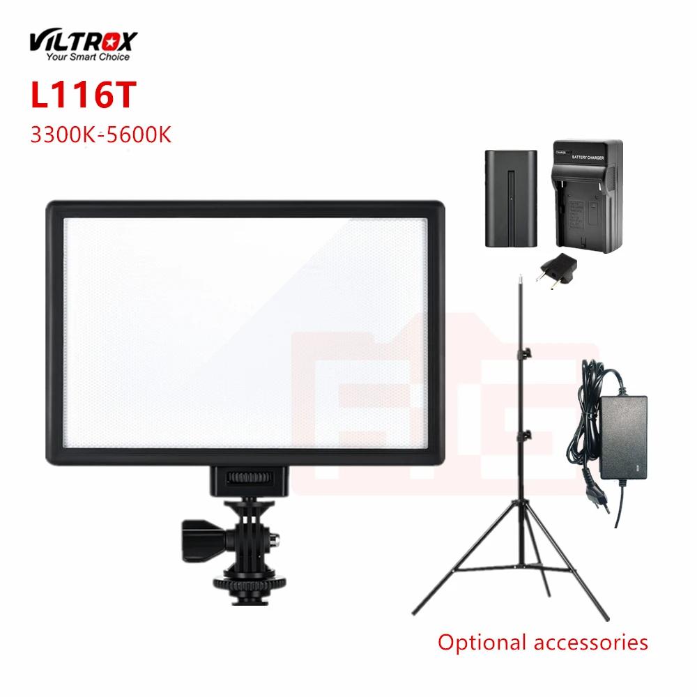 Viltrox – lampe vidéo LED L116T, écran LCD bicolore Ultra-mince, panneau d'éclairage de Studio à int