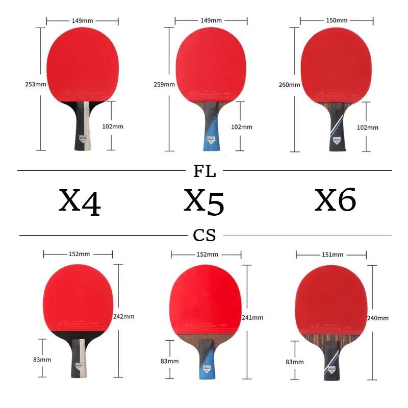 KOKUTAKU ITTF professionnel 4/5/6 étoiles raquette de ping-pong en carbone raquette de tennis de tab