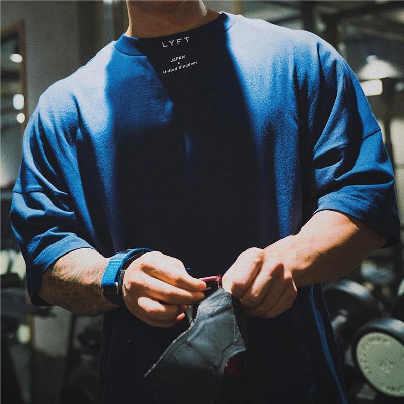 JAPON & UK coton chemise de Sport Sport t-shirt hommes à manches courtes chemise de course hommes en