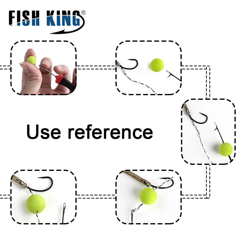 Kit d'accessoires de pêche à la carpe NGB : Aiguilles à bouillettes, outil de perçage d'appâts en ac