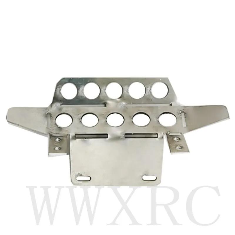 Pièces de rechange pour voiture RC modèle MN 1:12 D90 D91 99S, mise à niveau, armure avant en métal,