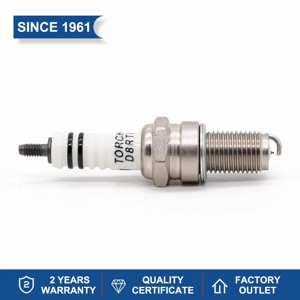 Bougie d'allumage TORCH D8RTC/D8RTI d'origine pour Champion RA4HC DR8EIX DR8EGP DR8EA D8EA Denso X24