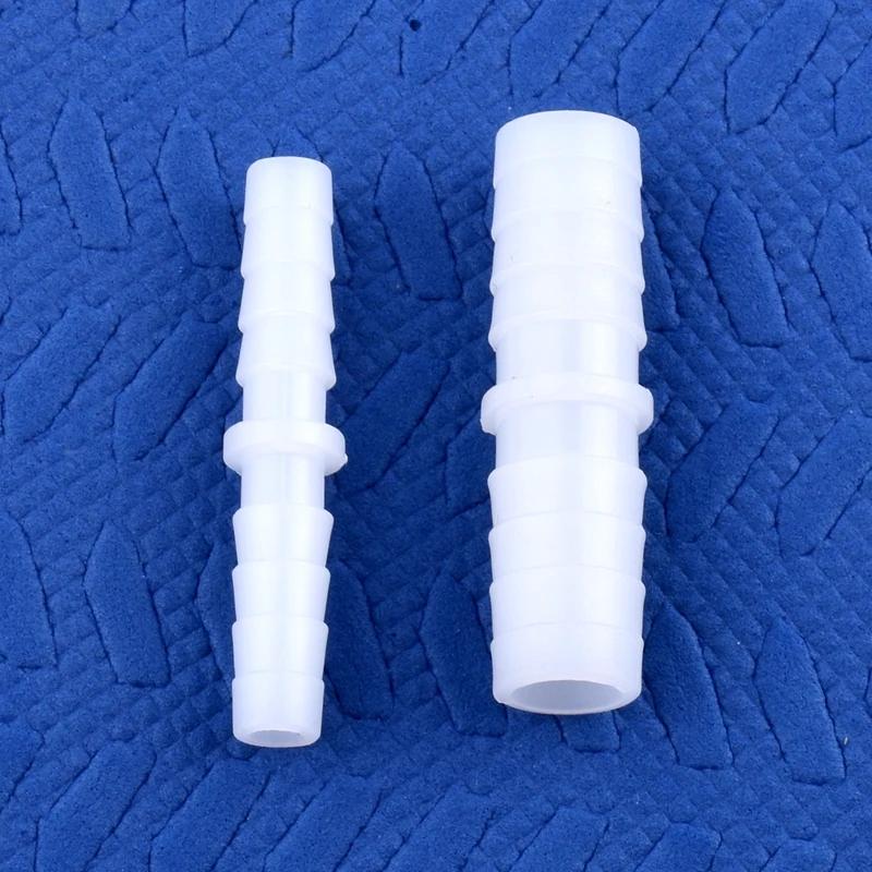 Connecteurs directs en plastique de qualité alimentaire, 5 à 200 pièces, 4 à 14mm, diamètre égal, po