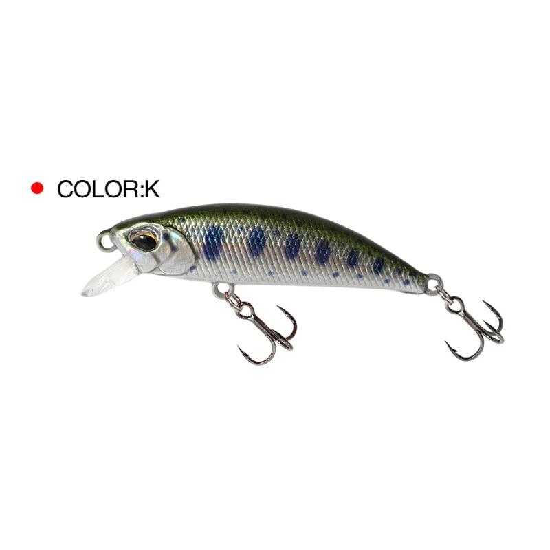 2023 chaud 50Mm 5G Mini coulant méné leurres de pêche Jerkbaits Peche appât artificiel Wobbler leurr