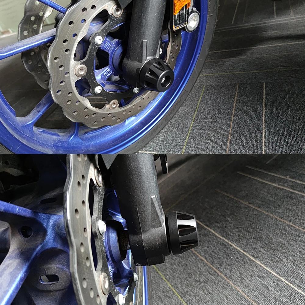 Fourche avant arrière Crash Slider pour YAMAHA MT-07 FZ-07 2014-2021 MT07 FZ07 MT09/SP FZ09 Moto rou