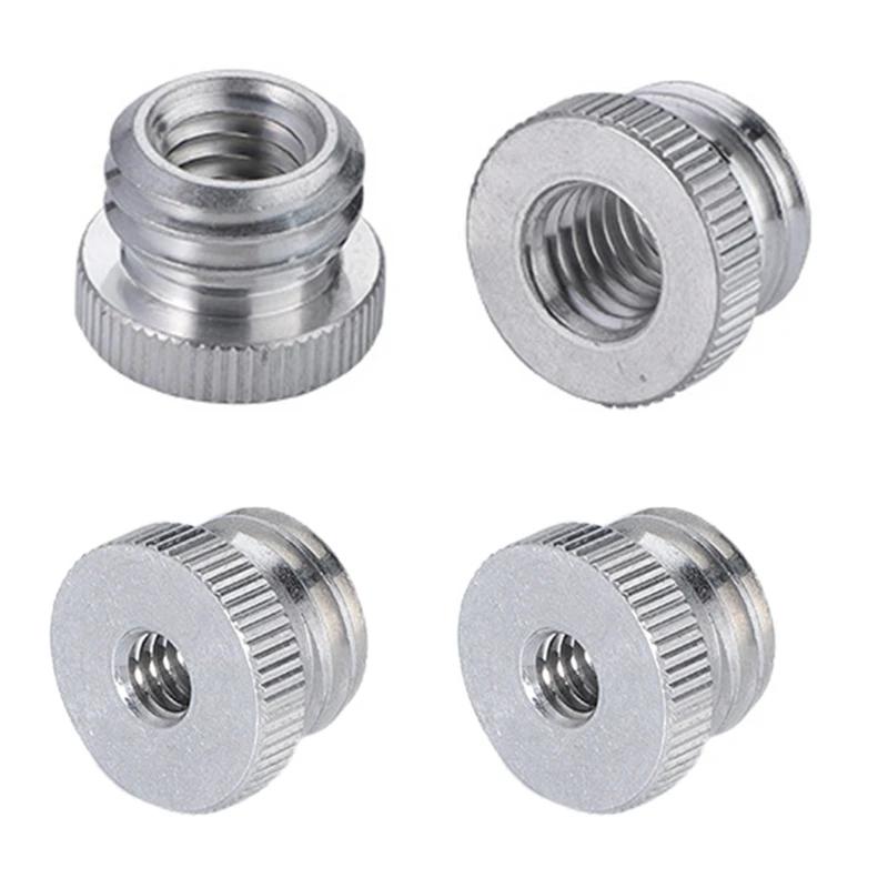 Adaptateur 5/8 "à 1/4", Compatible avec niveau Laser à filetage 1/4 et télémètre 5/8 ", trépied, sup