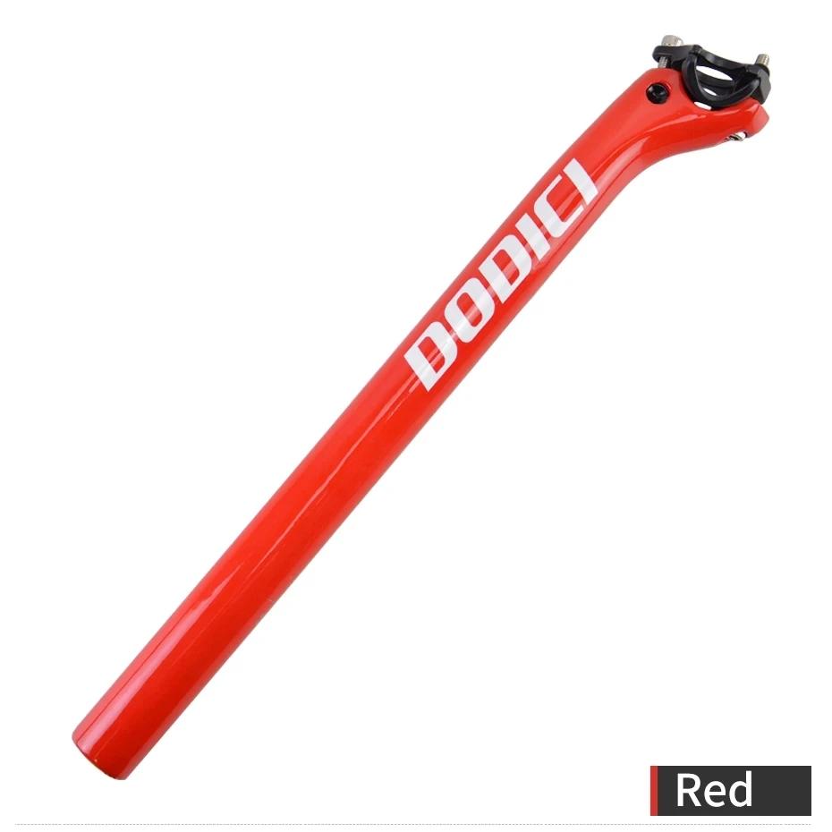 Tige de selle en carbone pour vélo, tige de selle vtt de 27.2/30.8/31.6mm, longueur de 340/400mm, ac
