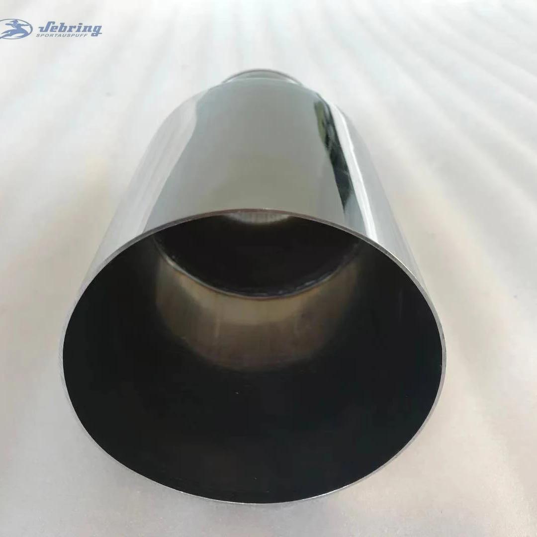 Silencieux d'Échappement Universel en Acier Inoxydable pour Rénovation de Véhicule, Modification de