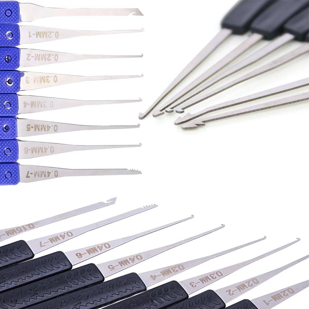 Kit d'outils flacon de serrurier pour la famille, clé cassée, ensemble d'outils de retrait avec tens