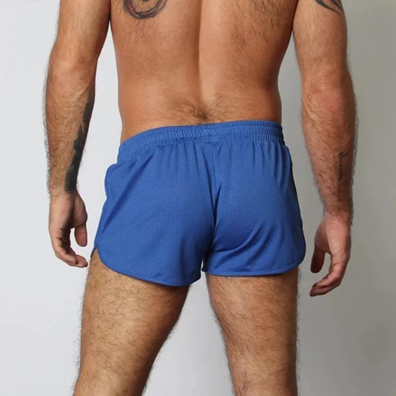 Shorts de course College pour hommes, séchage rapide, basket-ball, entraînement, marathon, fitness,