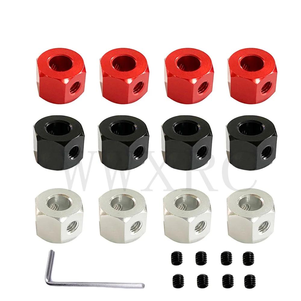 Adaptateur métallique en alliage d'aluminium, 5mm à 12mm, pour camion MN86 WPL D12 C14 C24 B14 B16 M