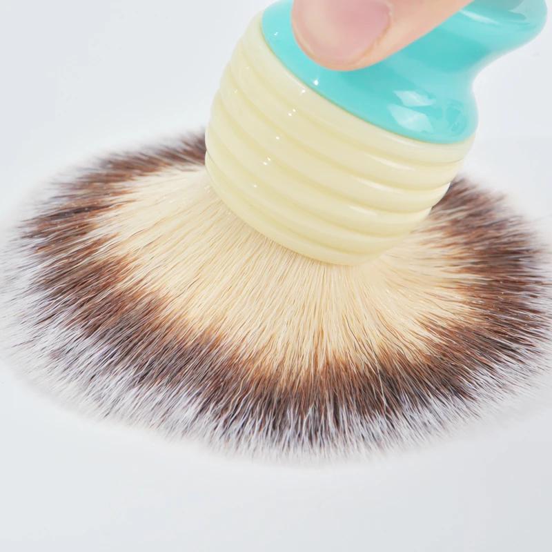 YAQI Bali 24mm brosse de rasage pour hommes en cheveux synthétiques avec noeud