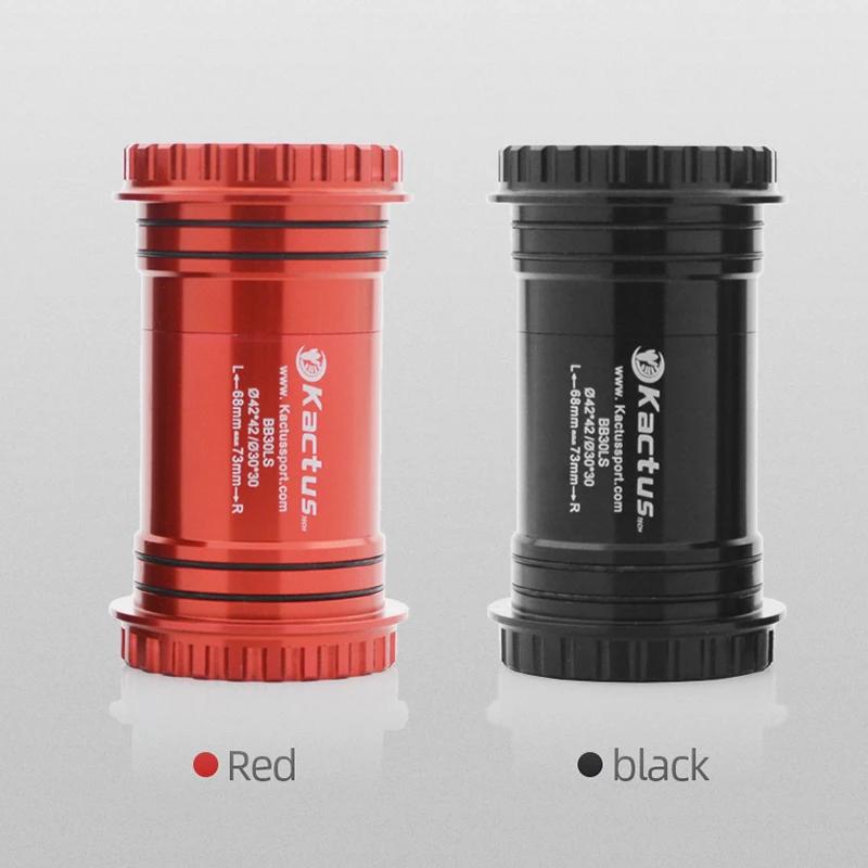Support inférieur de vtt, roulement en céramique BB30/24/BB30DUB sur arbre de verrouillage, presse a