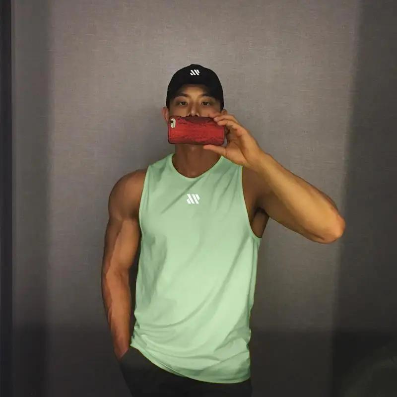 Débardeur musculation homme sans manches fitness - Stringer léger pour entraînement été et gymnastique