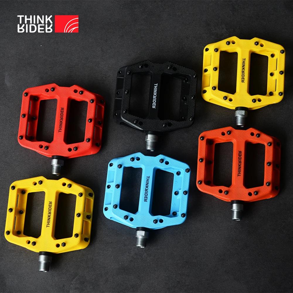 ThinkRider pédales de vélo plates vtt route 3 roulements scellés pédales de vélo pédales de montagne