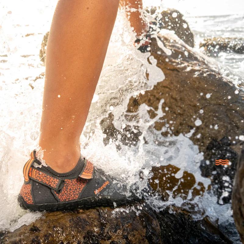 Natureifa-Chaussures de pataugeoire coordonnantes pour hommes et femmes, chaussures d'eau à séchage