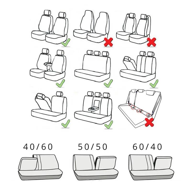 Housse de protection universelle pour siège de voiture, en cuir PU, accessoires automobiles, tapis d