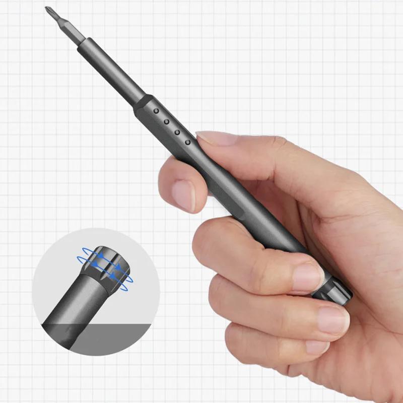 Jeu de tournevis Kit de tournevis magnétiques embouts précision électrique Xiaomi ordinateur Tri Win