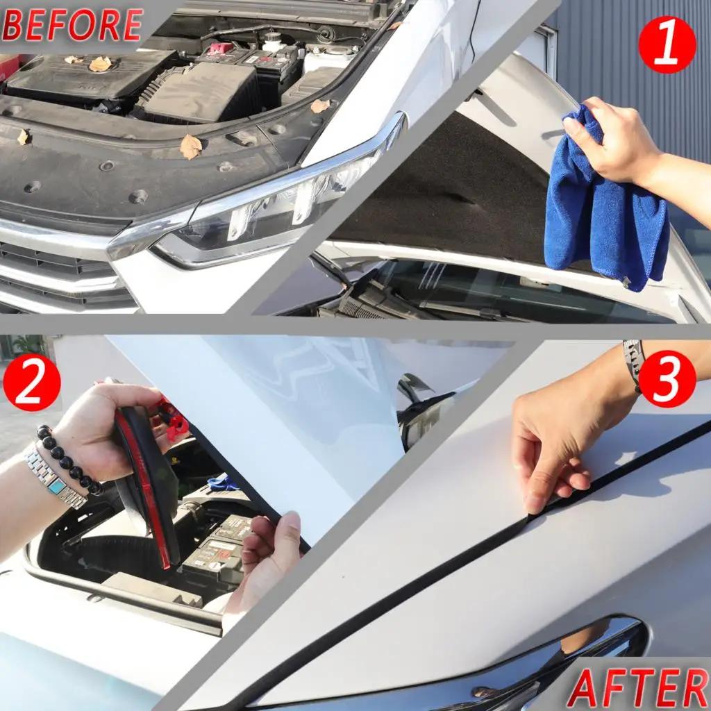 Bande d'étanchéité universelle pour porte de capot de voiture, garniture de Type Z de 4M, bande d'ét