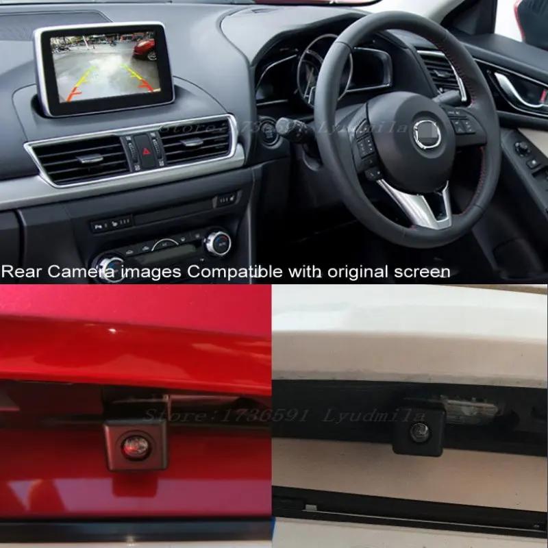 Pour Mazda 3 Axela M3 Hatchback BM BN 2014 2015 2016 2017 2018 écran OEM Compatible avec caméra de r