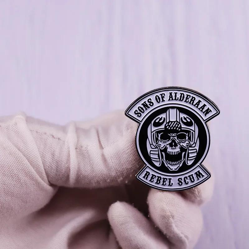 Sons Of Alderaan-Rebel Scum Pin Badge