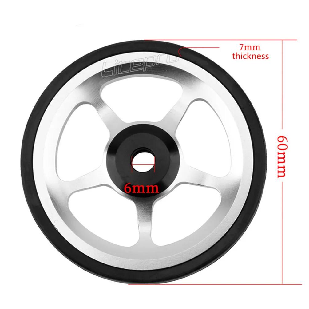 Litepro vélo pliant roue facile pour Brompton alliage d'aluminium CNC Easywheel ultraléger roulement