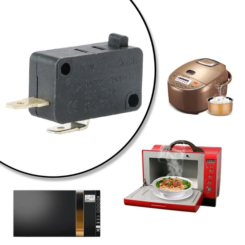 Micro interrupteur à 2 broches pour four à micro-ondes, 16a 250V, Micro interrupteur pour Machine à