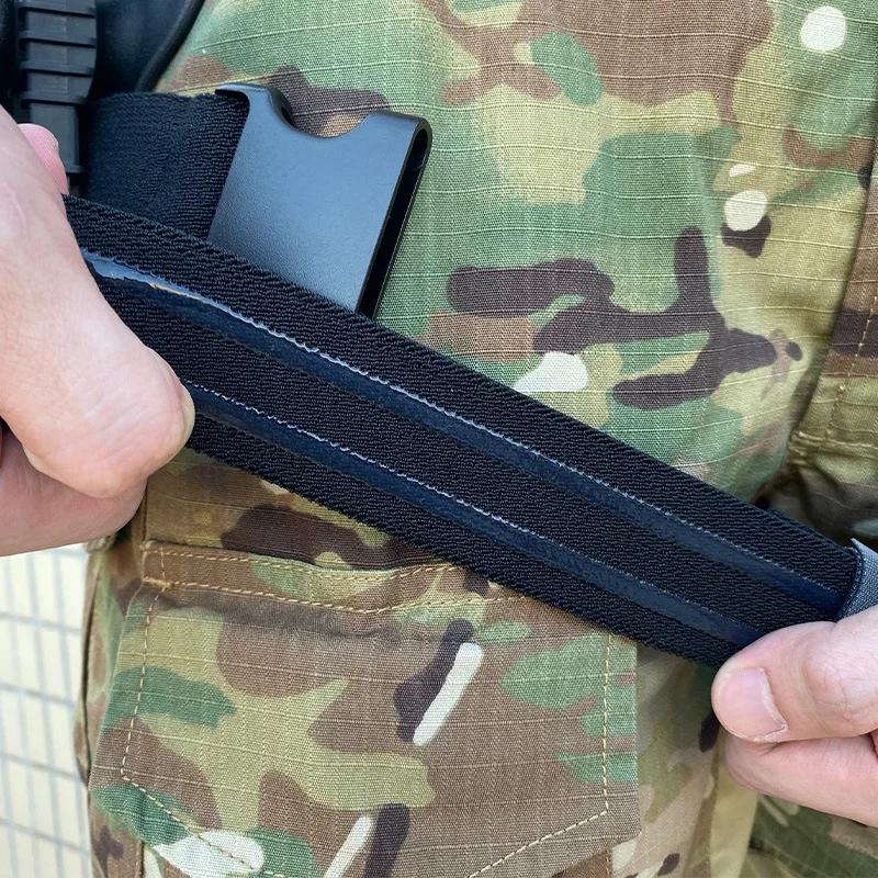 Étui tactique de remplacement pour pistolet, sangle en Silicone, néoprène antidérapant, Nylon pour Q