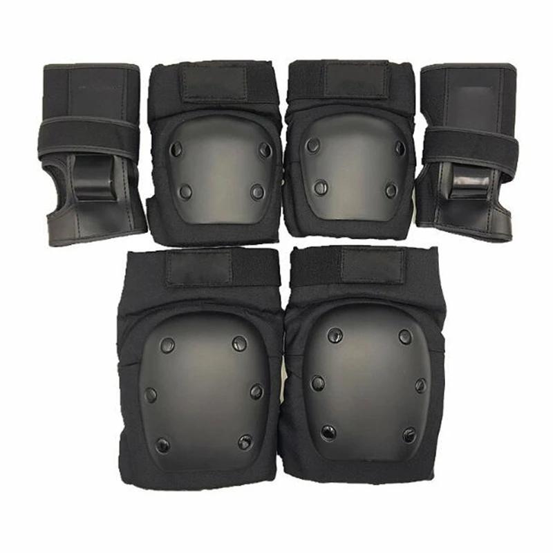 Casque professionnel à 6 patins de protection pour adultes, patins à roulettes, scooter, poignet, co