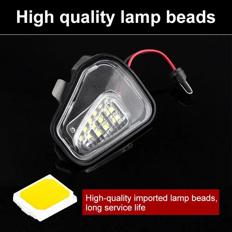 Ampoule LED pour rétroviseur latéral, Canbus, 2 pièces, pour VW Volkswagen EOS Beetle CC Passat B7 3